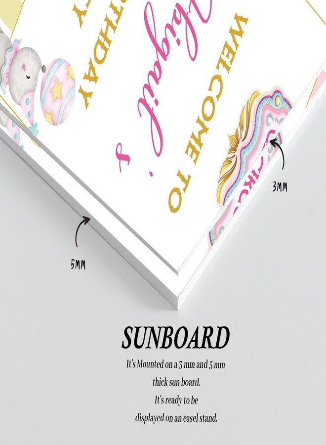 ثيم ماي بارتي لوحة ترحيب مخصصة لحفلة عيد ميلاد الأطفال | لوحة ترحيب لعيد الميلاد | لوحة ترحيب لحفلة عيد ميلاد ذات طابع خاص - Image 5